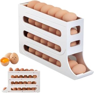 4 Layer Rolling Egg Rack