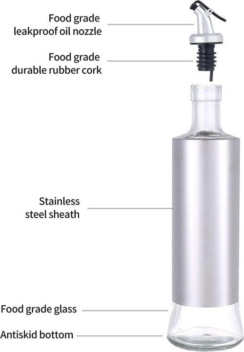 51hopvh8zYL._AC_SL1500_-1-1.jpg Oil Dispenser Bottle - with Pour Spout (1pc)