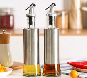 Oil Dispenser Bottle - with Pour Spout (1pc)
