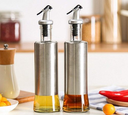61Kgk1-unmL._SL1114_-1-1.jpg Oil Dispenser Bottle - with Pour Spout (1pc)