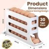 4 Layer Rolling Egg Rack