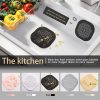 1PCS Silicone Drain Cover with Suction Base – Hair Catcher for Sink & Shower