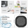 1PCS Silicone Drain Cover with Suction Base – Hair Catcher for Sink & Shower