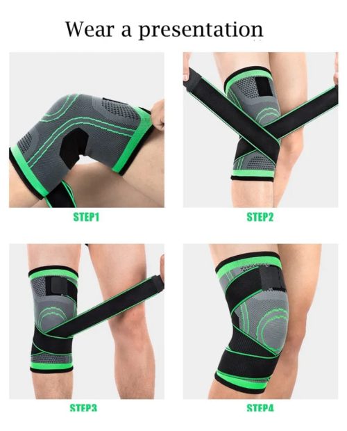 Knee Brace – Adjustable Strap Support (1pc)