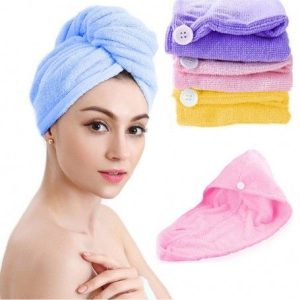 Microfiber Hair Towel Wrap for Women | Soft & Lightweight