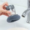 f478921f25bb3a029ba989b27ed1abb6 Soap Liquid Pot Scrubber with Dispenser