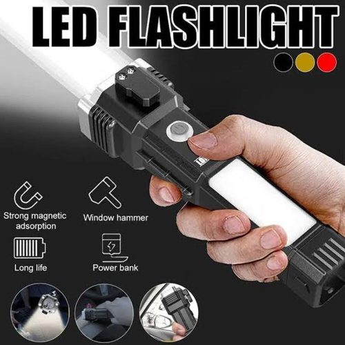Safety Hammer Flashlight – Emergency Tool (1pc)