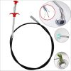 1.6m Sink Drain Cleaning Wire - Flexible Pipe Unblocker Tool
