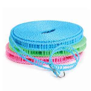 Windproof Clothesline Rope for Indoor & Outdoor Drying