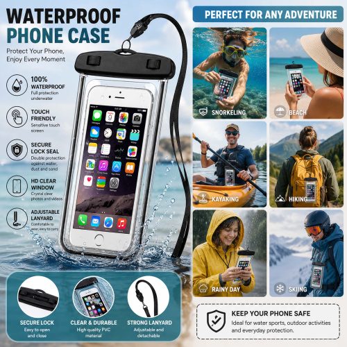 Transparent Waterproof Phone Case