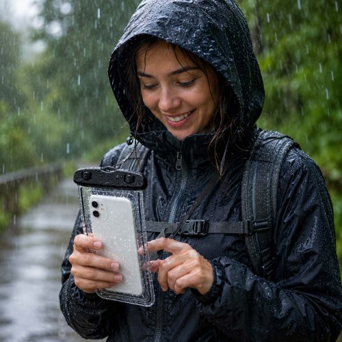 Transparent Waterproof Phone Case