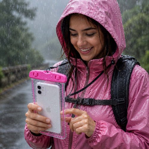 Transparent Waterproof Phone Case