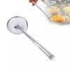 Stainless Steel Fry Spoon Oil Strainer Tong for Kitchen