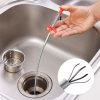 1.6m Sink Drain Cleaning Wire - Flexible Pipe Unblocker Tool